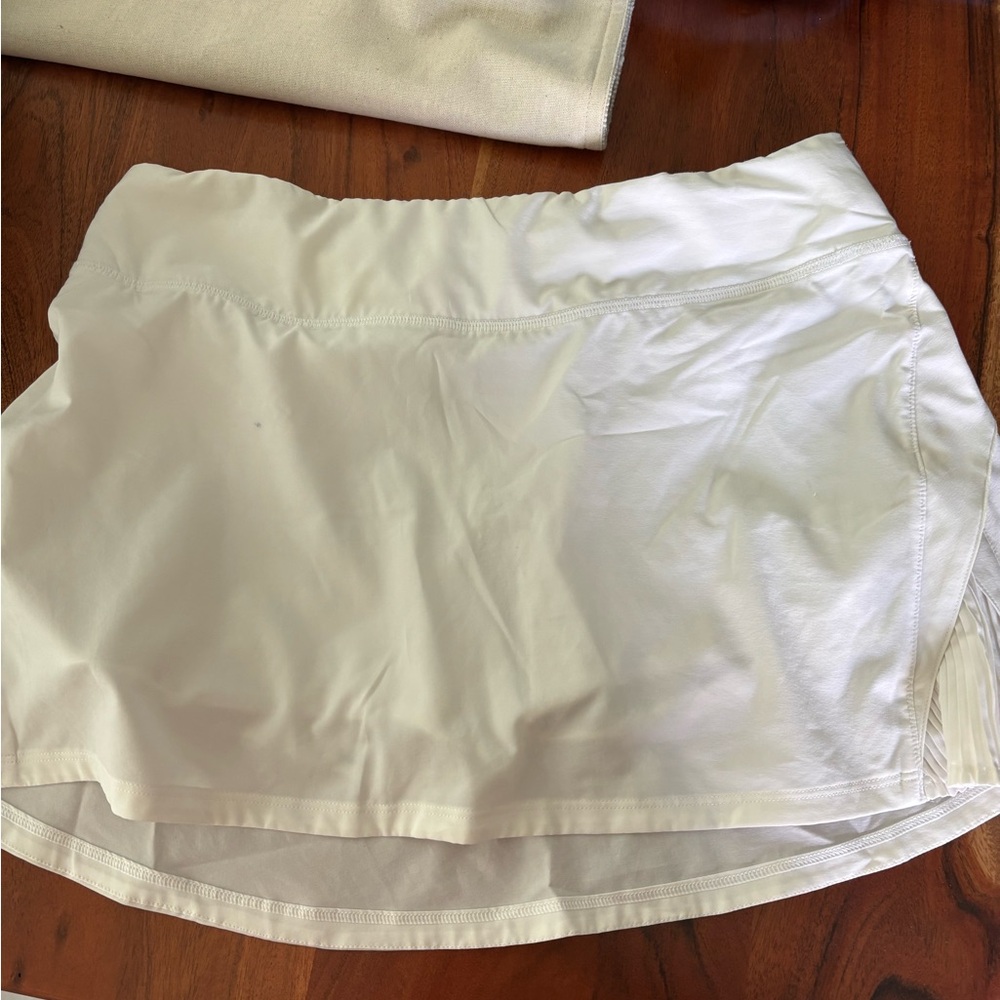 Lululemon Athletica Ivory Skort